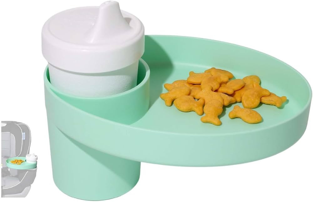 My Travel Tray/Oval - USA Made. Extend Your Current Cup Holder to Hold Your Cup Plus a Tray for S... | Amazon (US)