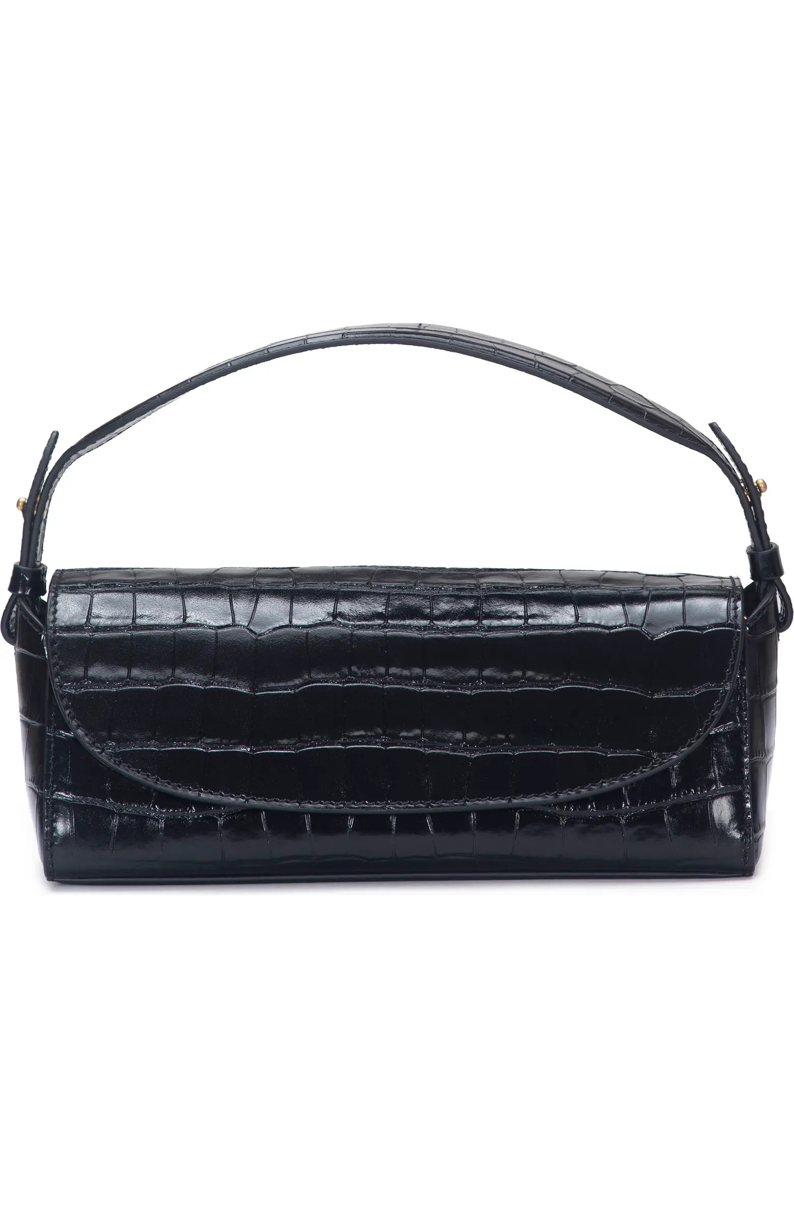 Vince Mini Sabrina Croc Embossed Leather Top Handle Bag | Nordstrom | Nordstrom