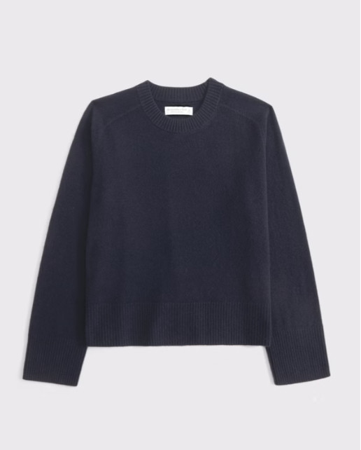 The A&F Madeline Cashmere Crew Sweater

Easy-fitting sweater in our super soft 100% cashmere fabric, featuring a crew neckline and rib trims at the neckline, hem and cuffs. Pairs perfect with tailored pants or a skirt! Imported.
Body:100% Cashmere 

 #LTKValentine #LTKPetite #LTKTall