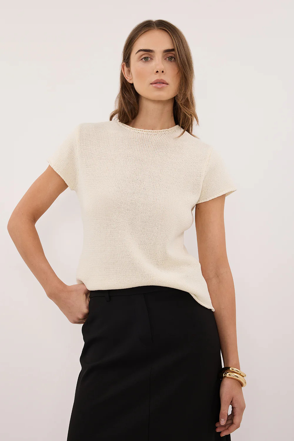 ORIA NATURAL COTTON BABY TEE | DISSH