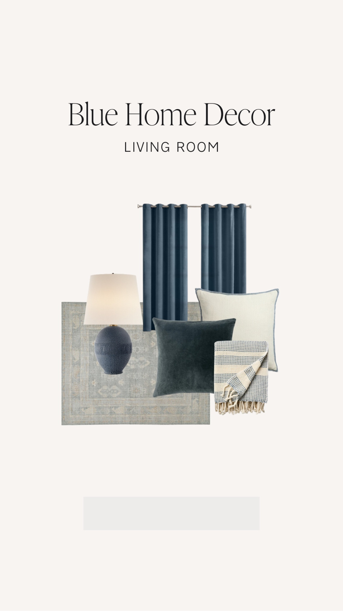 Shop some of our favorite blue home decor!

#Curtains #Lamp #Rug #Pillow #Pillow #Blanket #Throw #Design #InteriorDesign #Home #HomeDecor #Interiors #Blue #AffordableFines #High-end #High-quality

#LTKSaleAlert #LTKHome #LTKFamily