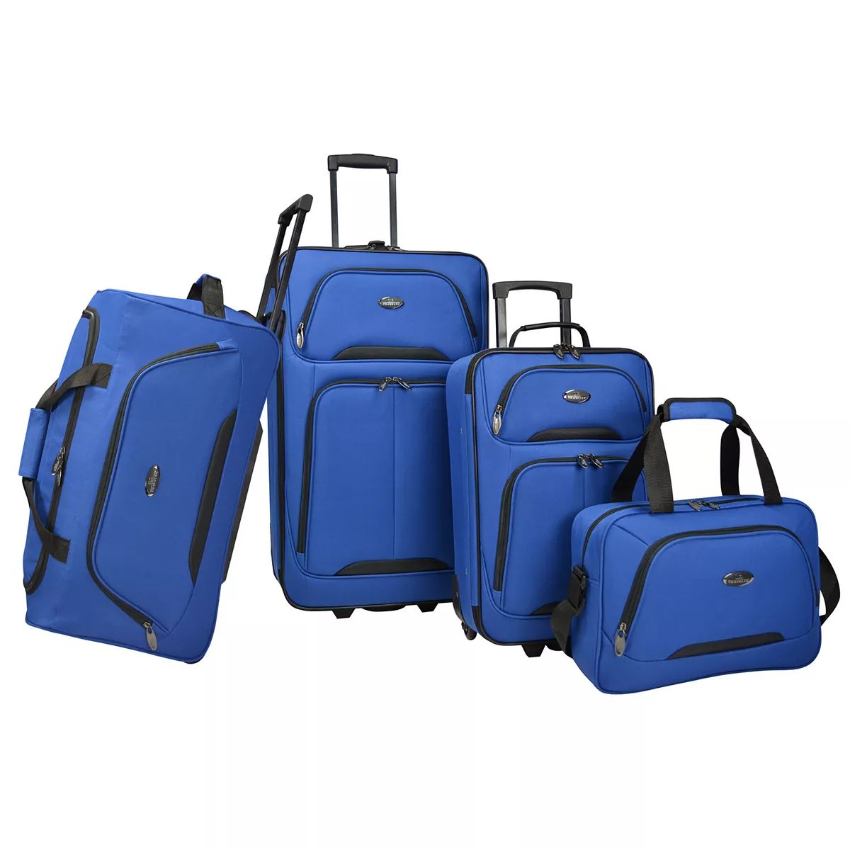 US Traveler Vineyard 4-Piece Softside Wheeled Luggage Set | Kohl's