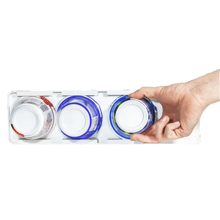Storage Theory Yogurt Organizer - Holds up to 4 Wide-Mouth Yogurt Cups Each - Peel and Stick (1 p... | Walmart (US)