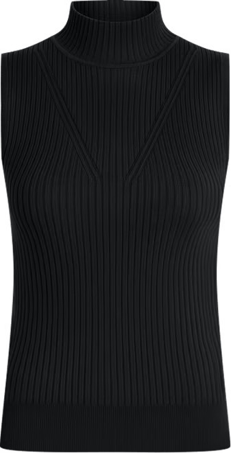 DKNYWomen's Mock Neck Women's Sleeveless Mock Neck Knit Top | Macy's