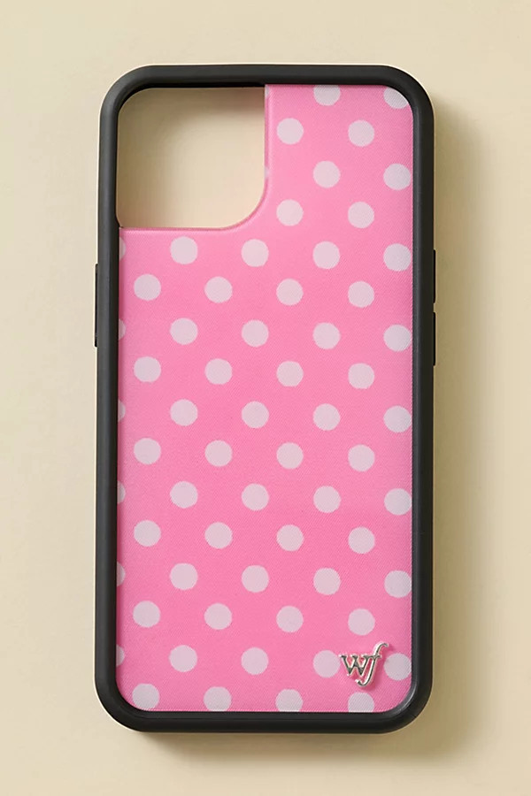 Wildflower Pink Polka Dots iPhone Case in Pink Polka Dots at Urban Outfitters | Urban Outfitters (US and RoW)