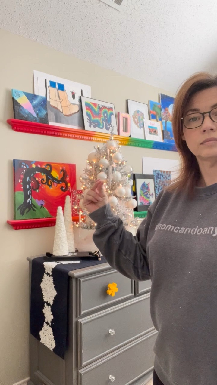 Love a tabletop tinsel Christmas tree.  Perfect for my daughter’s bedroom.

#LTKkids #LTKSeasonal #LTKhome