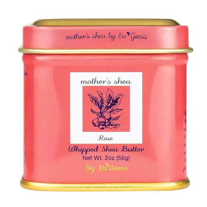 Mother's Shea Whipped Shea Butter (Rose, 2 Oz Tins - Set of 3) 100% Pure Raw Unrefined African Sh... | Amazon (US)