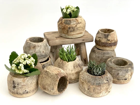 Rustic Hand-carved Wood Catchall Bowls | Etsy | Etsy (US)