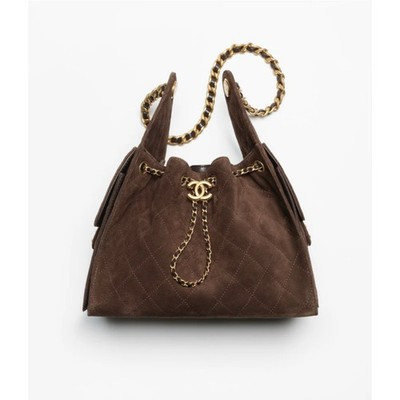 Chanel 25 Handbag Brown 25K z33_1022 | eBay US