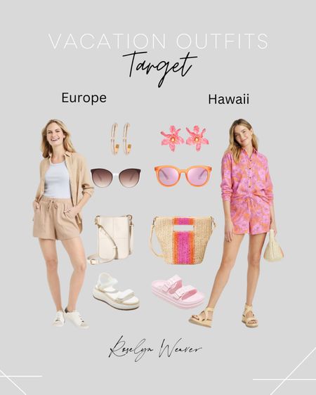 Target - vacation outfits 

Travel outfit, Europe outfit, Hawaii resort outfit, short matching set, linen set, summer outfit 

#LTKFindsUnder50 #LTKStyleTip #LTKTravel
