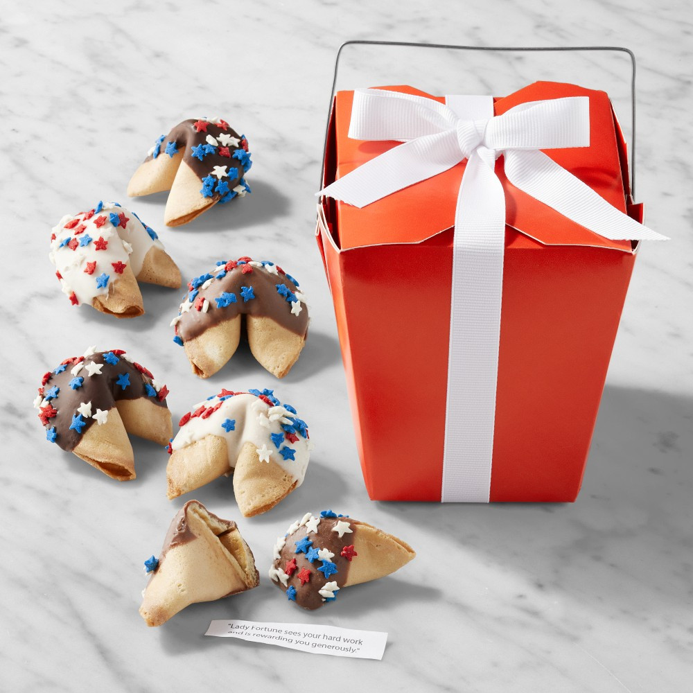 4th of July Fortune Cookies, Set of 6 | Williams-Sonoma