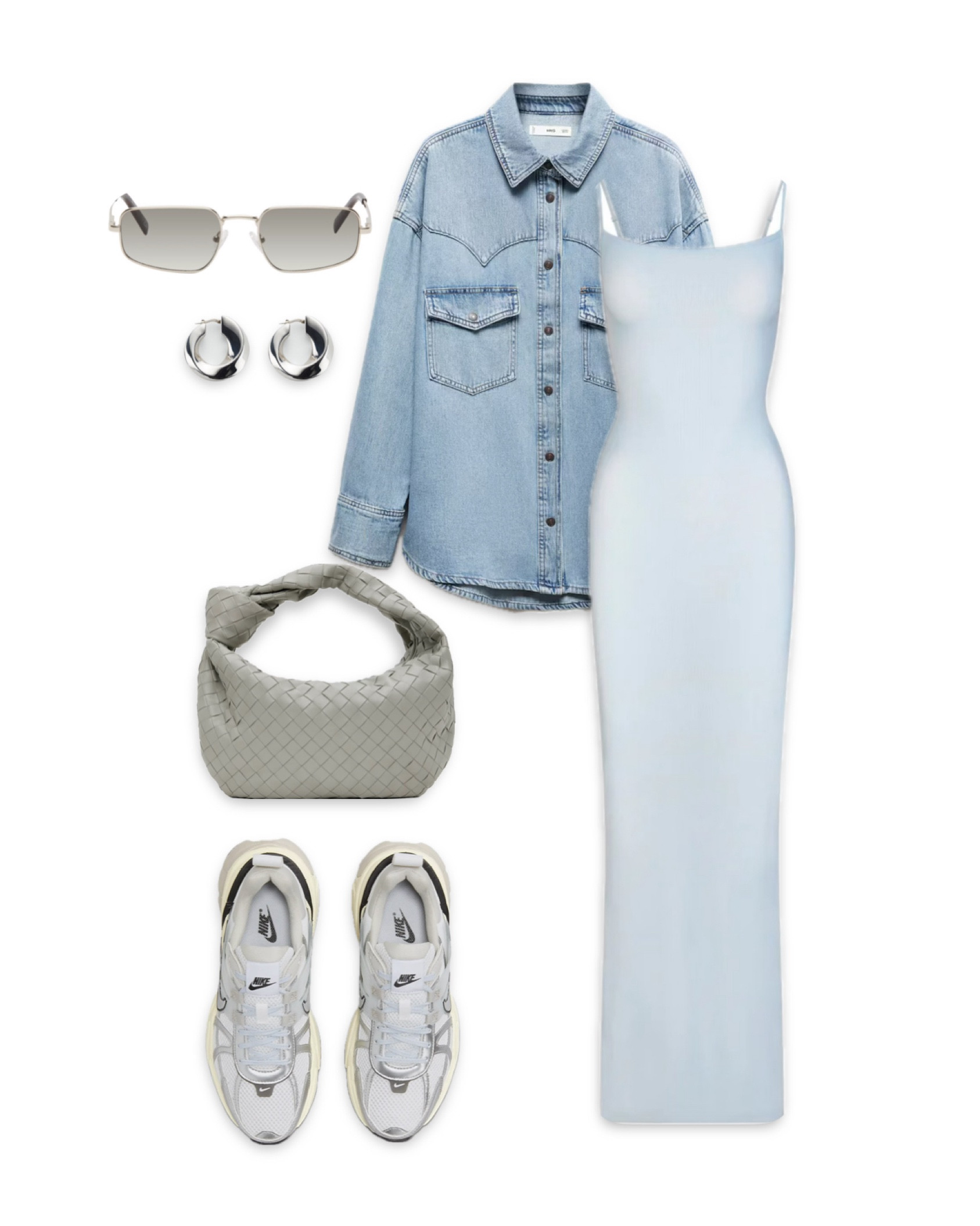 Summer outfit 🩵🩶 (bump friendly outfit)

#LTKTravel #LTKBump #LTKStyleTip