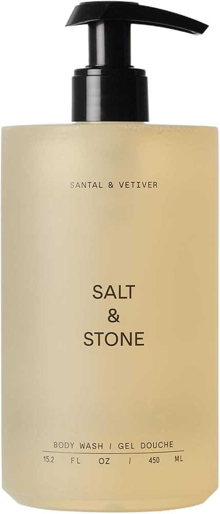 Salt & Stone Antioxidant-Rich Body Wash | Cleanse, Nourish & Soften Skin with Niacinamide & Hyalu... | Amazon (US)