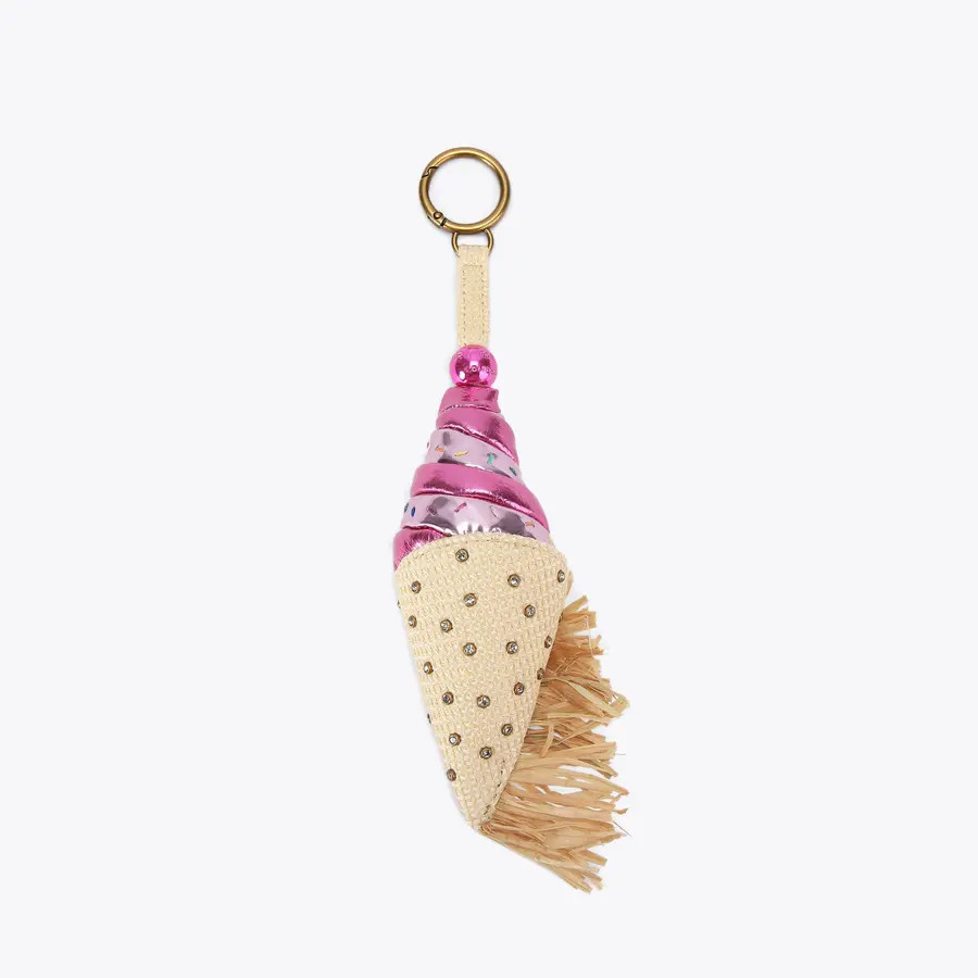 ICE CREAM CHARM Ice Cream Keyring by Kurt Geiger London | Kurt Geiger US