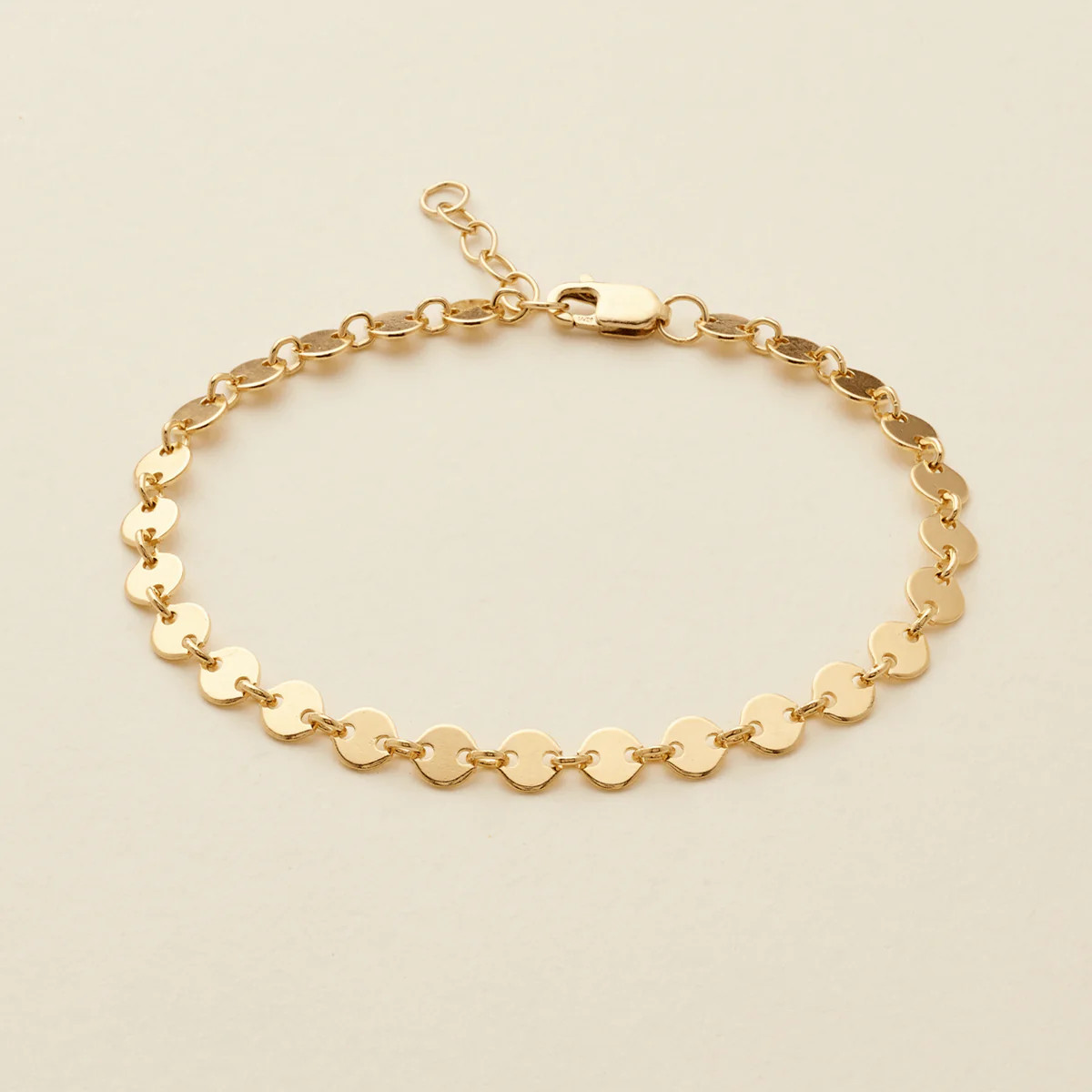 Made By Mary Poppy Bracelet | Minimal, Stackable, Comes w/ Extender | Made by Mary (US)