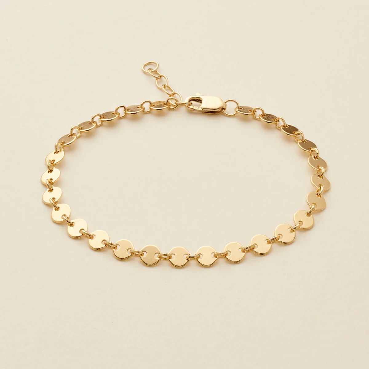 Made By Mary Poppy Bracelet | Minimal, Stackable, Comes w/ Extender | Made by Mary (US)