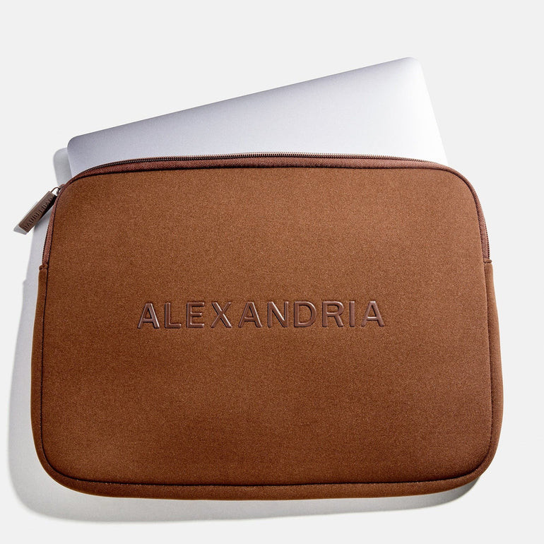Clocked In Custom Laptop Sleeve - Custom Laptop Case | BaubleBar