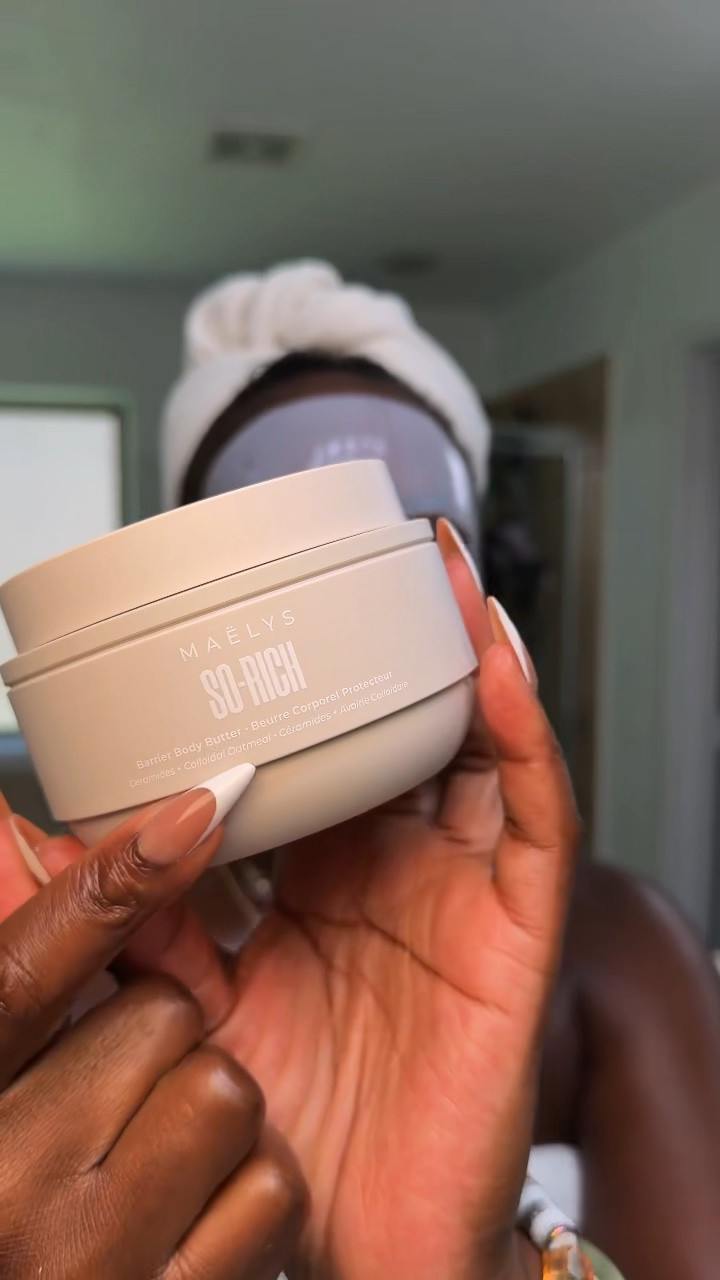 The Maely’s Barrier Body Butter is so rich and smells so good!