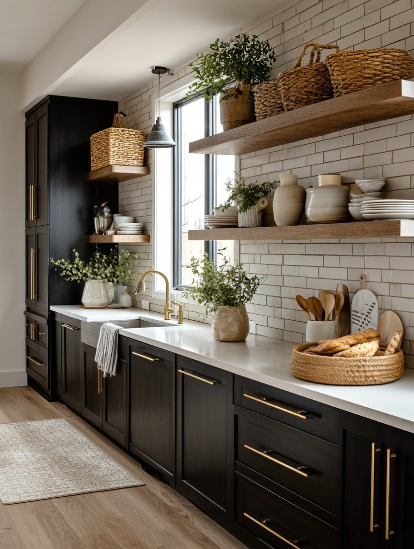 An empty kitchen wall is an opportunity.

Add two extra-thick floating wood shelves, and suddenly you have more than storage—you have space to make the kitchen feel collected and personal.

Display the plates and bowls you reach for every day. Add beautiful jars, cookbooks, baskets, serving pieces and a little greenery. What you can see, you’re far more likely to use—and the things you’ve collected over the years become part of the room rather than disappearing behind cabinet doors.

The key for us is thickness. A substantial wood shelf has presence. It brings warmth and natural grounding to the kitchen while looking intentional enough to become an architectural feature of its own.

We’ve curated floating shelves in multiple lengths and sizes, so whether you have a small unused wall or room for a full display, choose the scale that works for your kitchen.

Storage can be beautiful, too.

#kitchendesign #floatingshelves #kitchenstorage #homedecor 

 #LTKHome
