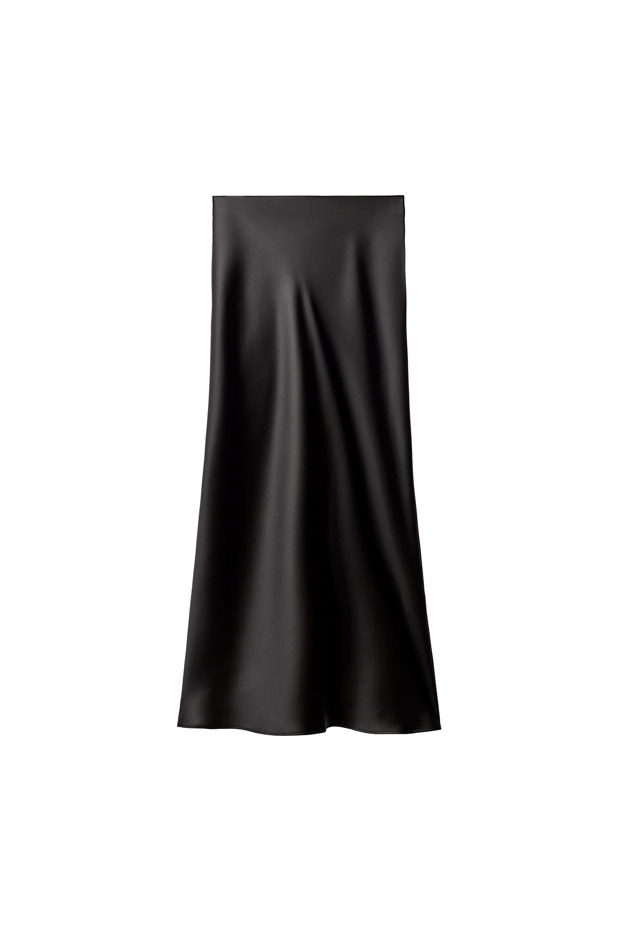 SATIN MIDI SKIRT | Zara US