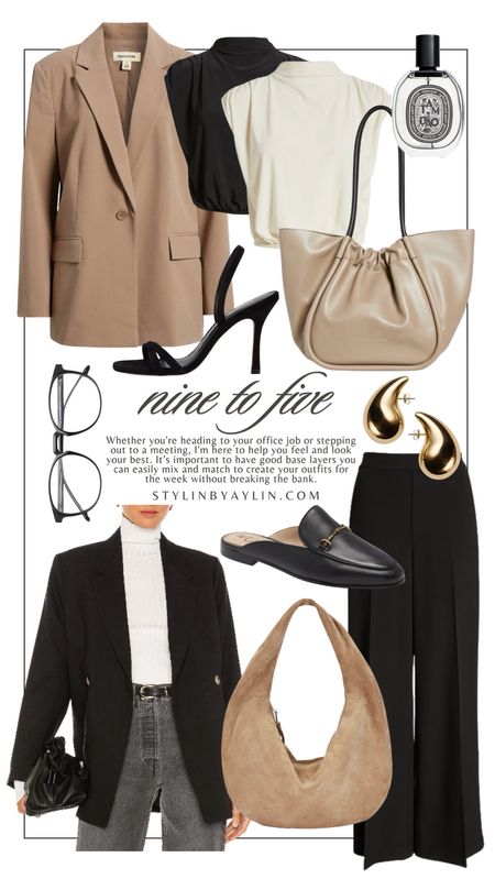 Nine to five, outfit ideas, work style #StylinbyAylin #Aylin 

#LTKworkwear #LTKfindsunder100 #LTKstyletip