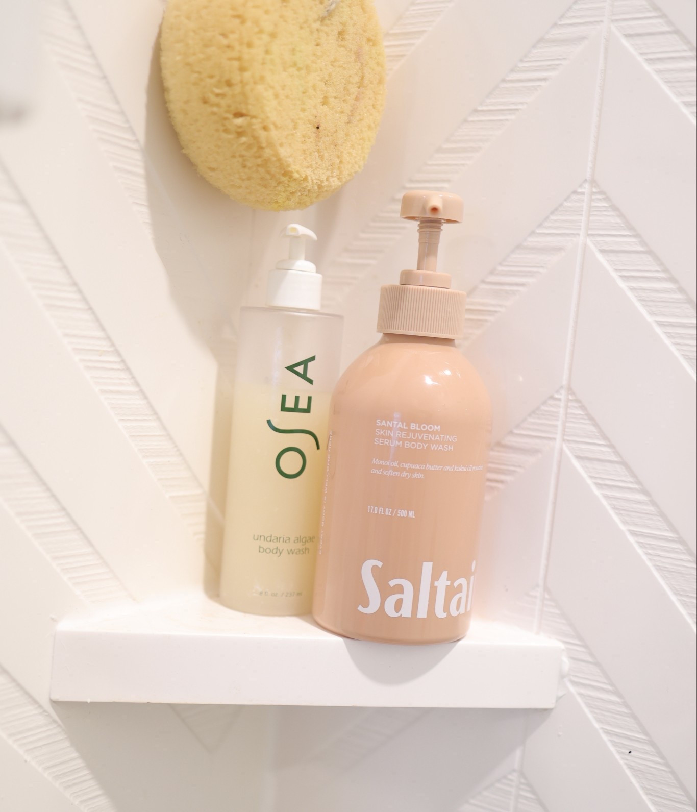 My shower essentials.
• Osea — luxe, hydrating, and gives that silky spa glow every time. 
• Saltair — fresh, lightweight, and leaves me soft, clean, and smelling sooo good.

#showeressentials #bodycareroutine #cleanskincare #midlifebeauty #glowingskin #xoJalonda

#LTKselfcare #LTKmorningroutine #LTKBeauty