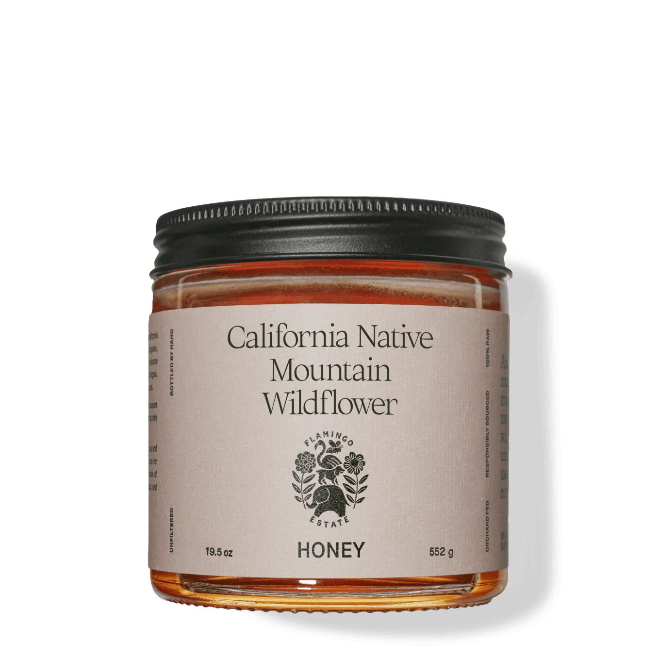 California Native Mountain Wildflower Honey | Flamingo Estate