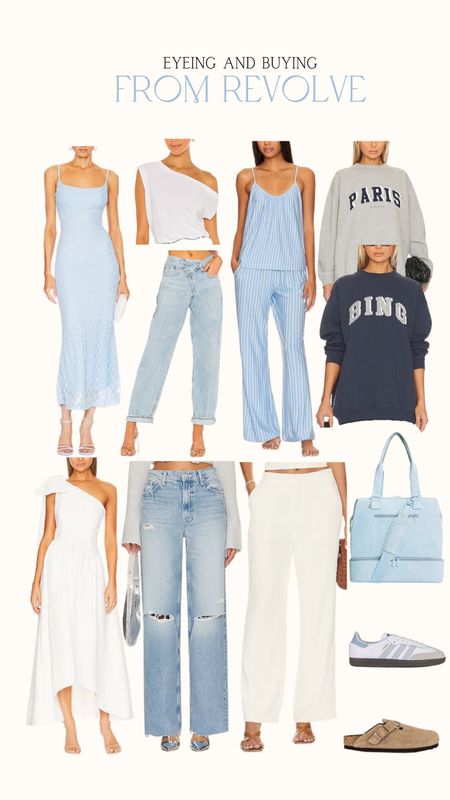 Here’s what I’m Eyeing and buying from Revolve! 

Featuring : 
🪻Anine Bing which is definitely a fav of mine 
🪻Really cute + simple Spring Dress / Summer dress staples 
🪻Of course the jeans 
🪻My favorite travel brand Béis I’ve linked the mini weekender because duh! you need it .
🪻These super cute and comfy silk pjs  
🪻can’t forget the shoes : samba OGs  because they’re definitely in rn 
And the Birkenstocks !


Click the links down below to SHOP NOW and don’t forget to SHARE with your bestie 🫶🏼


#springdresses #summerdressed #revolve #summeroutfits #aninebing #Béis





#LTKtravel #LTKshoecrush #LTKstyletip