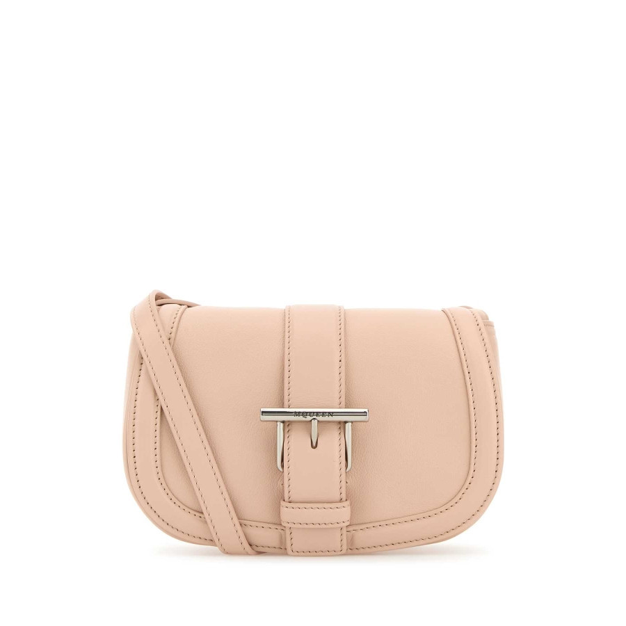 Alexander Mcqueen Pastel Pink Leather Mini Satchel Crossbody Bag | Jomashop.com & JomaDeals.com