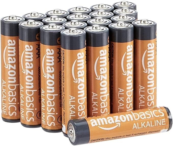 Amazon Basics 20 Pack AAA High-Performance Alkaline Batteries, 10-Year Shelf Life, Easy to Open V... | Amazon (US)
