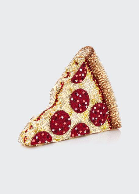 Judith Leiber Couture Pepperoni Pizza Clutch Bag | Bergdorf Goodman