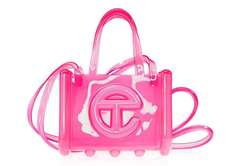 Telfar x Melissa Small Jelly Shopper Clear Pink | StockX