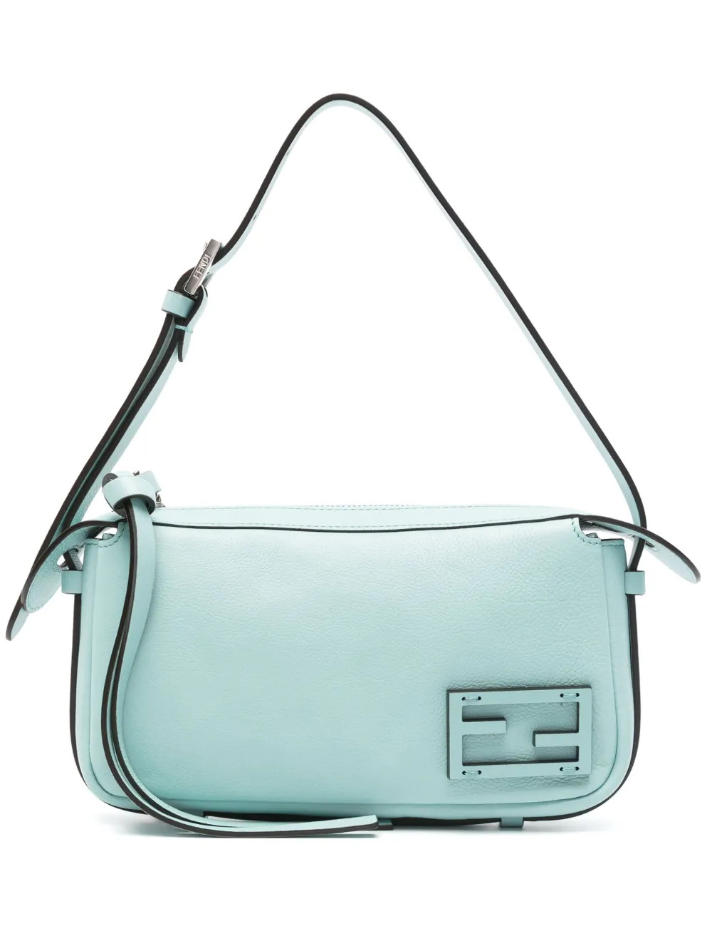 FENDI Mini Simply Fendi Shoulder Bag | Blue | FARFETCH AU | Farfetch Global