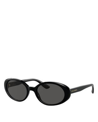 Dolce & Gabbana Oval Sunglasses, 52mm  | Bloomingdale's Jewelry & Accessories | Bloomingdale's (US)