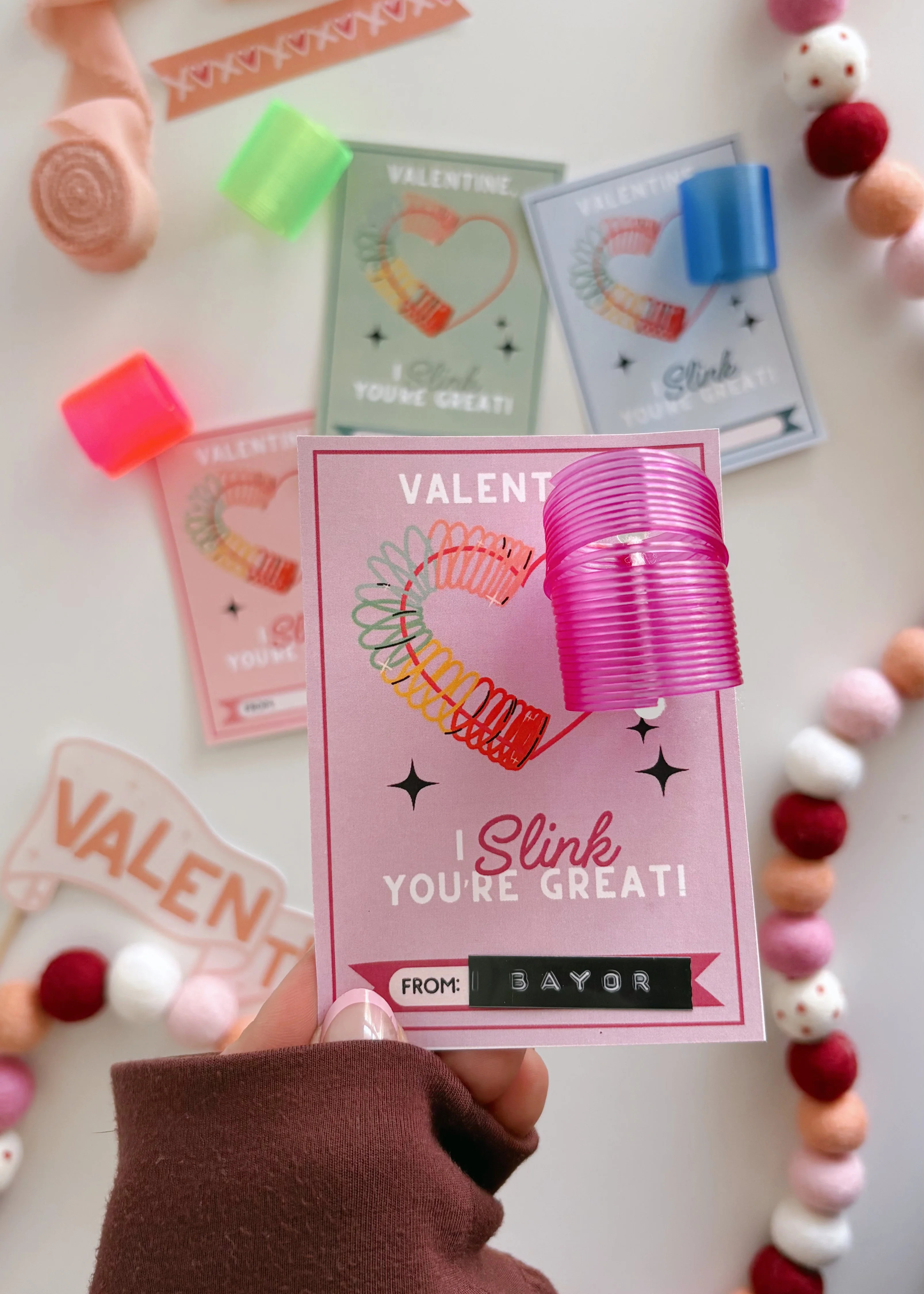 I SLINK you're great Valentines | Printable Valentines | The Letter Vee