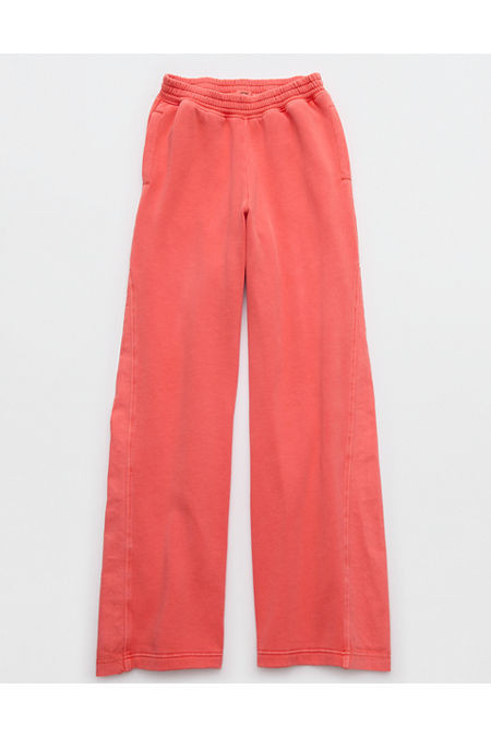 Aerie First Class Fleece Trouser Women's Rusty Peach XL Short | American Eagle Outfitters (US & CA)