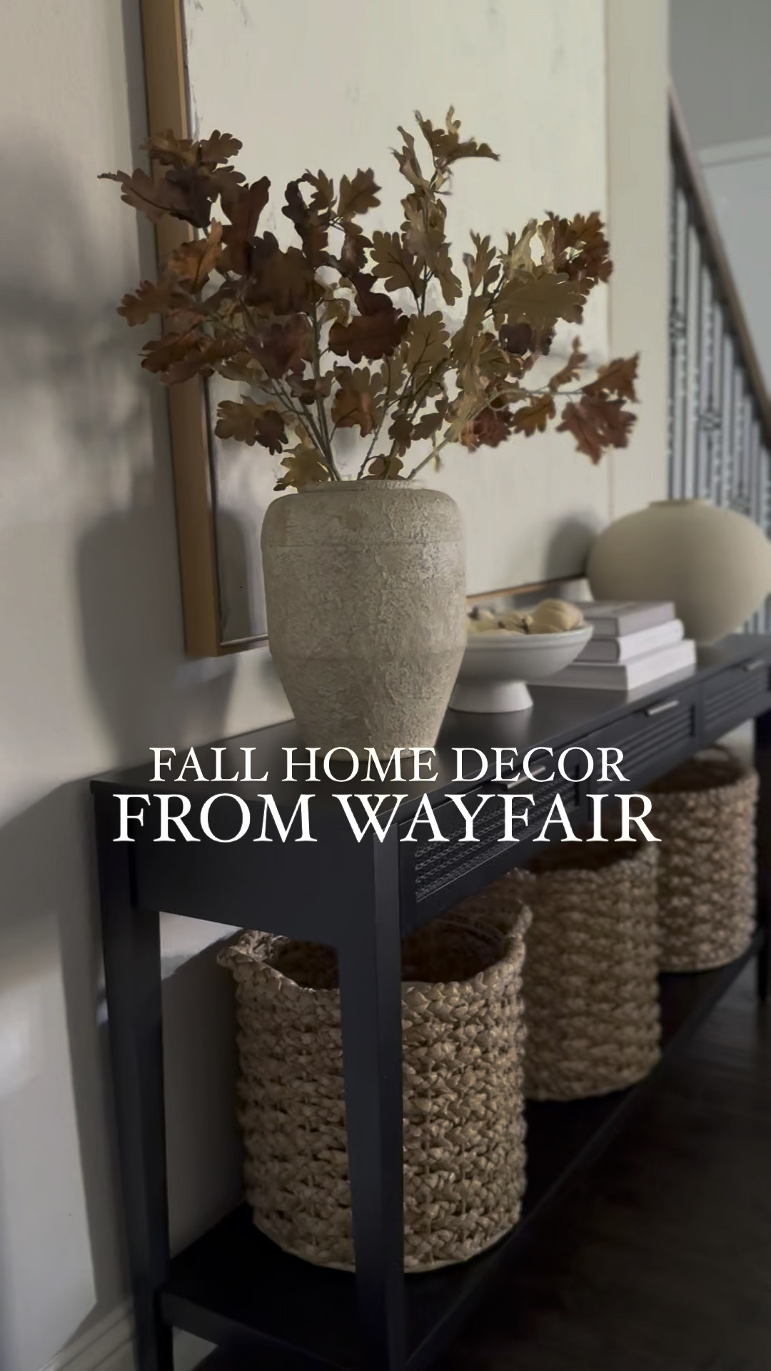 I found the perfect pieces at Wayfair to make our home cozy for the cooler months. Bringing in warmer colors and natural texture adds that fall vibe I was looking for. Check out Wayfair for all things seasonal and beyond! #wayfair #wayfairpartner #onlyatWayfair #ad #paidlink @wayfair 


#LTKSaleAlert #LTKSeasonal #LTKHome