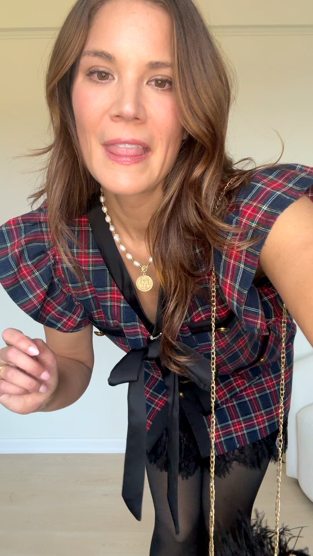 Gorgeous plaid mini dress that’s tall girl friendly too! Add fleece lined tights for extra warmth while keeping the look chic and polished! ✨ 

Holiday party look, mini dress, tall girl approved, chic style, party dress, Christmas look, Stang and co

#LTKTall #LTKHoliday #LTKSeasonal