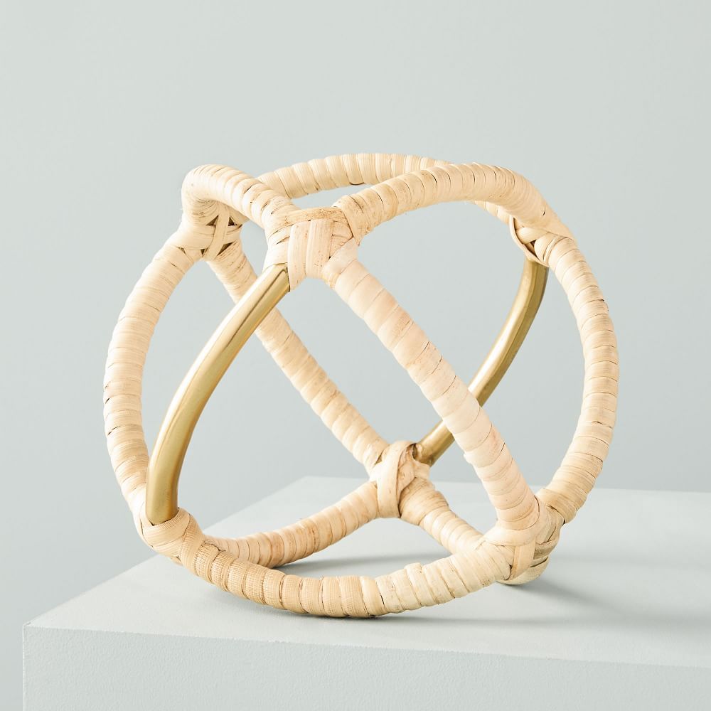 Rattan Wrapped Object | West Elm (US)