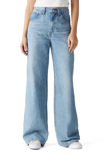 Levi's® Cinch Baggy Wide Leg Jeans in Invested Indigo at Nordstrom Rack, Size 29 31 | Nordstrom Rack