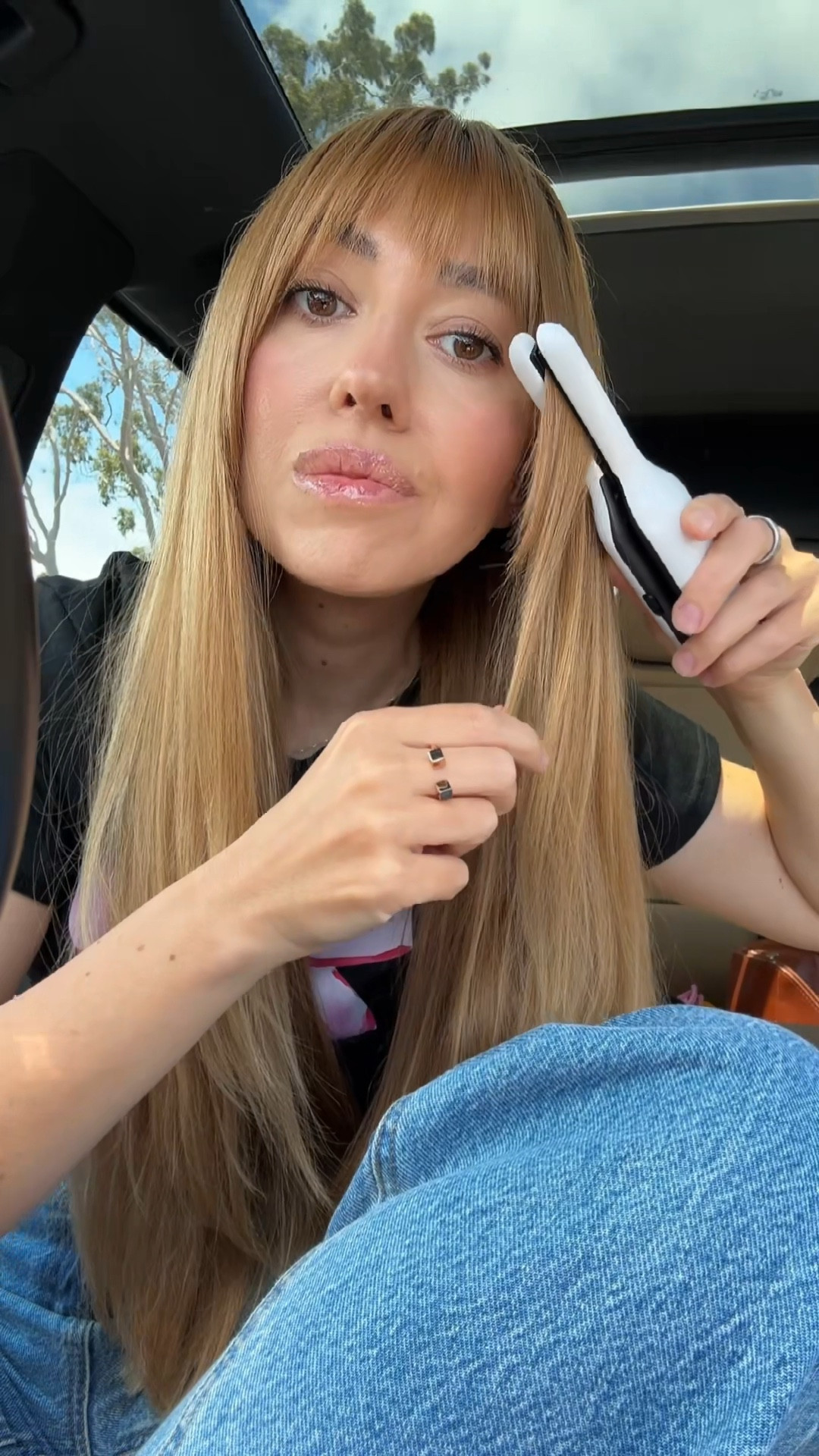 Portable straightener is the best purchase ever

#LTKFindsUnder50 #LTKxelfCosmetics #LTKSaleAlert