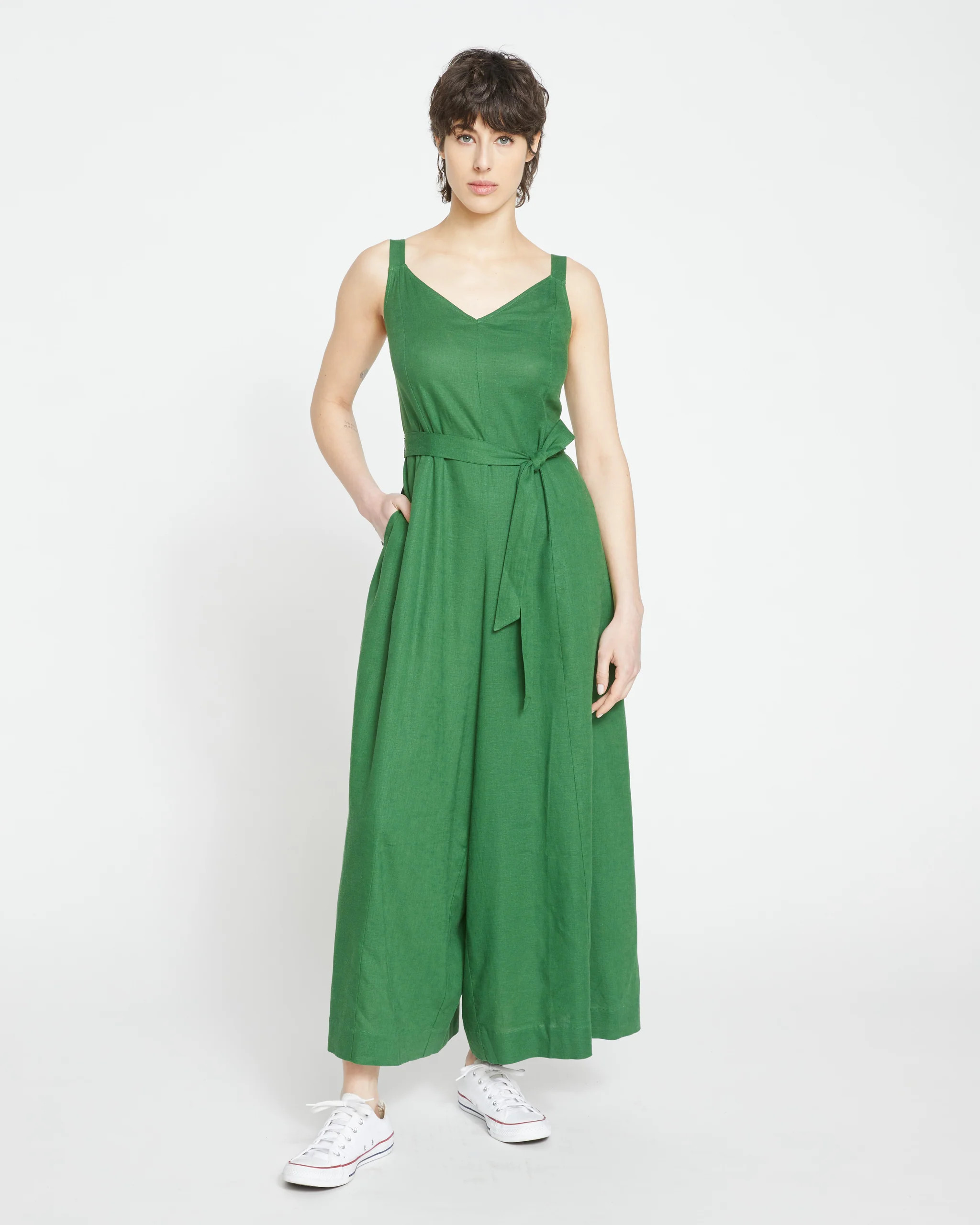 Promenade Linen Jumpsuit
   Jardin | Universal Standard