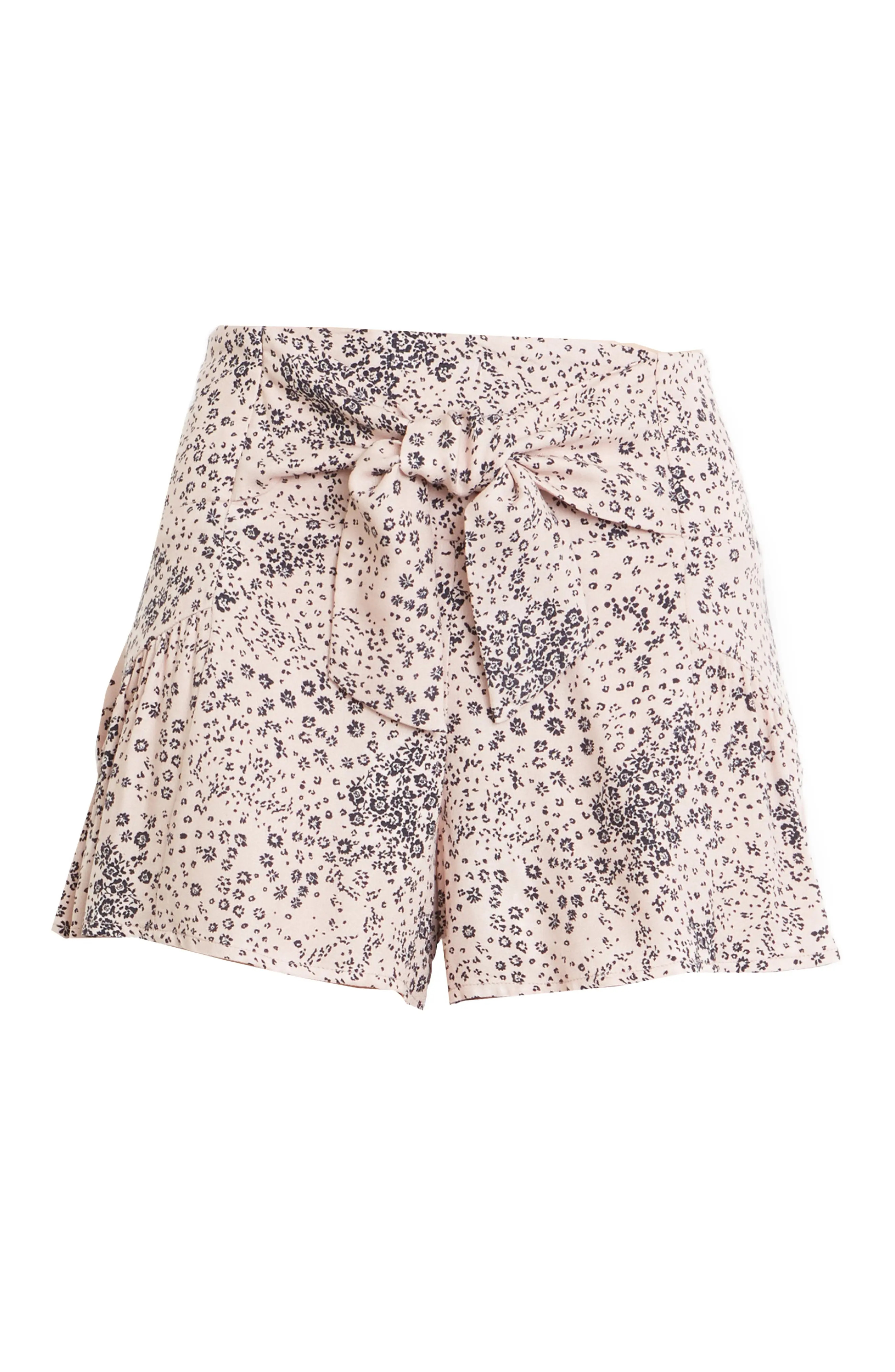 Women's Kirious Tie Waist Floral Shorts | Nordstrom