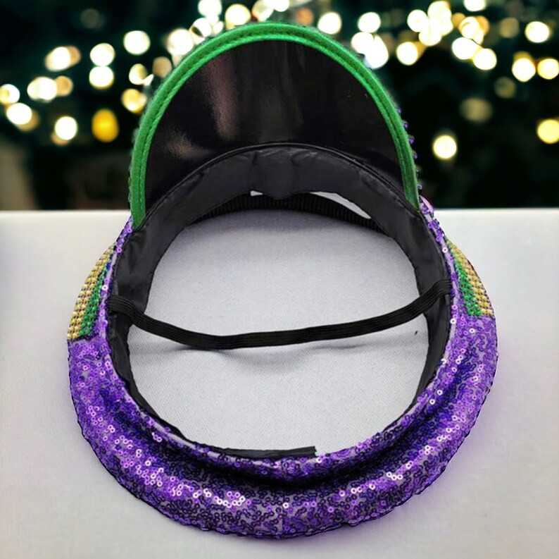 Rhinestone Mardi Gras Hat - Purple Green Gold, Mardi Gras Headpiece, Mardi Gras Accessories, Rhin... | Etsy (US)