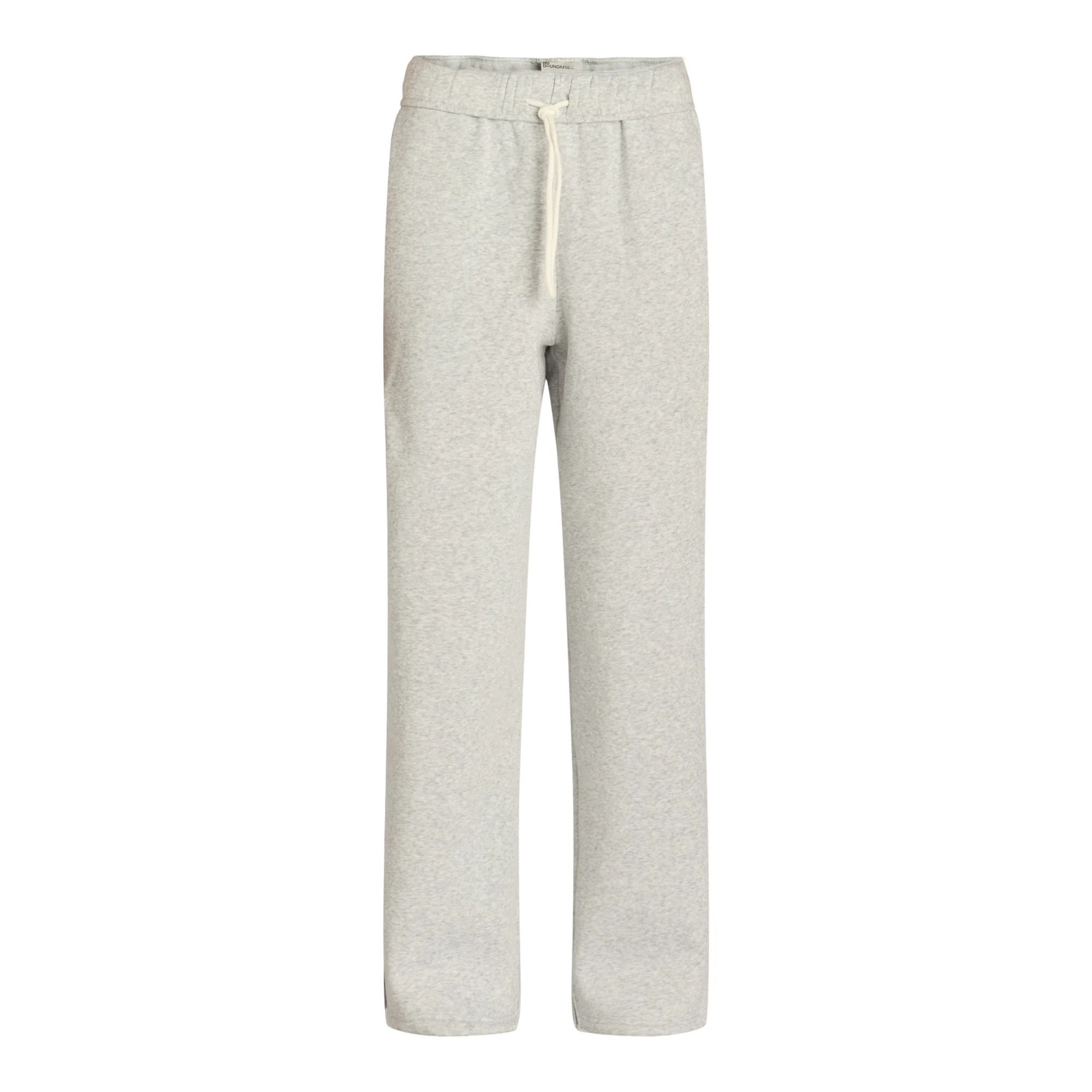 No Boundaries Wide Leg Sweatpants, Women's and Women's Plus | Walmart (US)