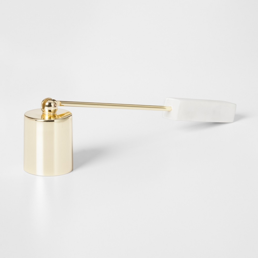 Candle Snuffer with Marble Handle - Gold - Project 62 | Target