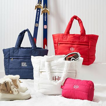 Lightweight Packable Puffer Tote | Mark and Graham | Mark and Graham