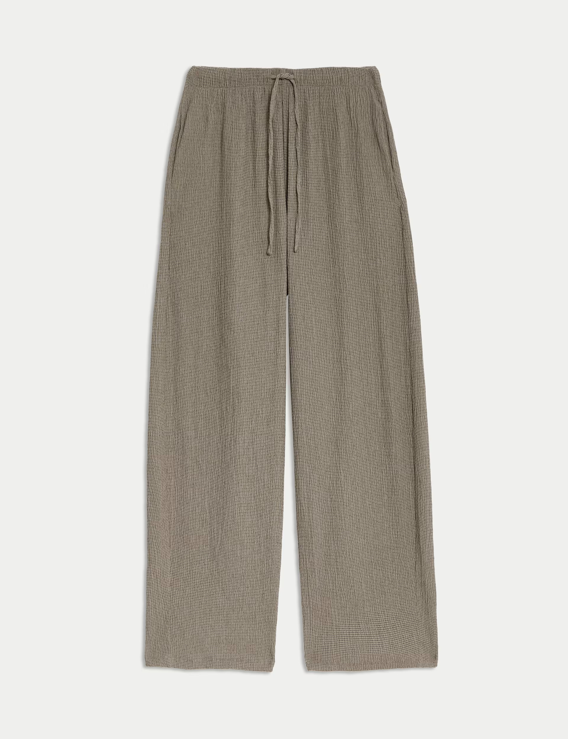 Carrot Leg Ankle Grazer Trousers | Marks and Spencer CA