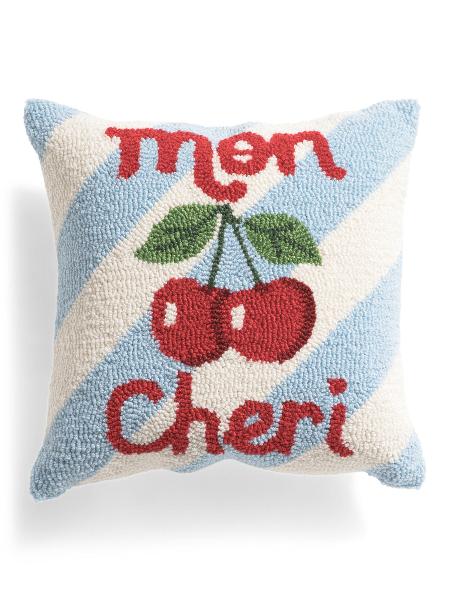 16x16 Mon Cheri Striped Hooked Pillow | Throw Pillows | Marshalls | Marshalls