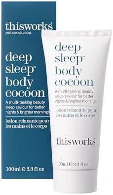 THISWORKS Deep Sleep Body Cocoon – Hydrating Body Lotion with Lavender, Chamomile & Vetivert ... | Amazon (US)